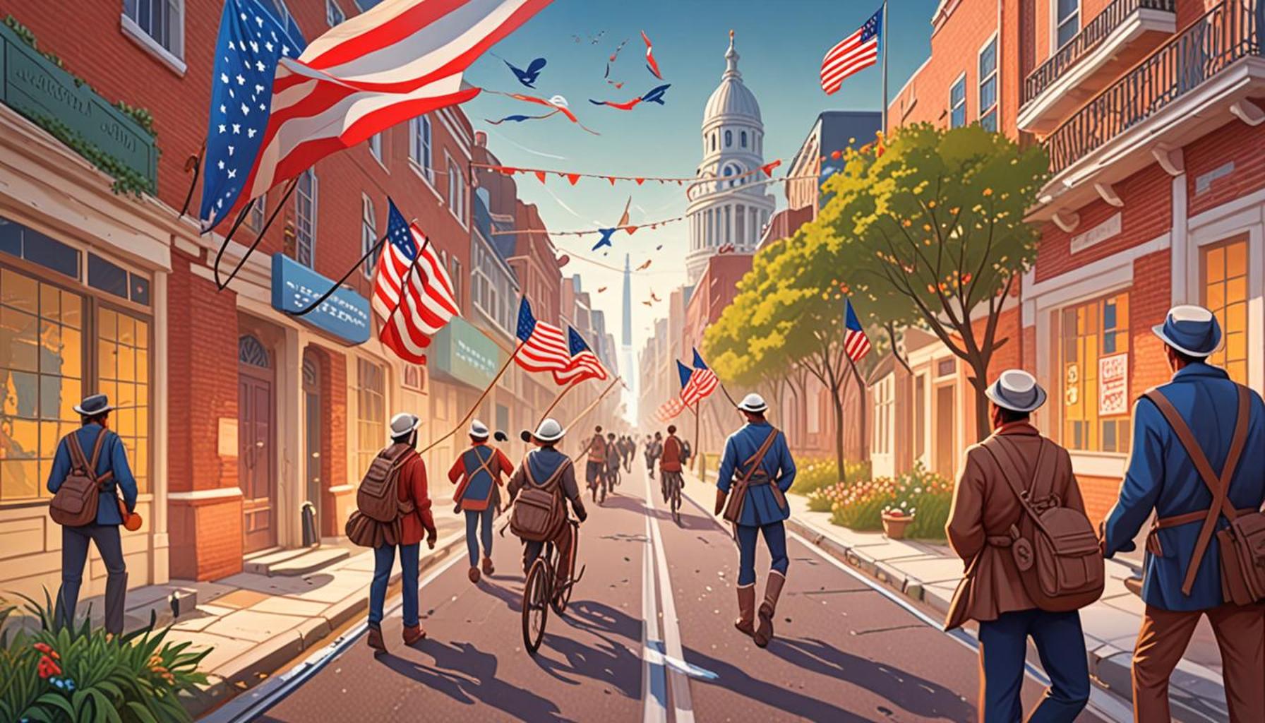 Paths of the Revolution: Itineraries that Tell the Story of the Independence of the USA