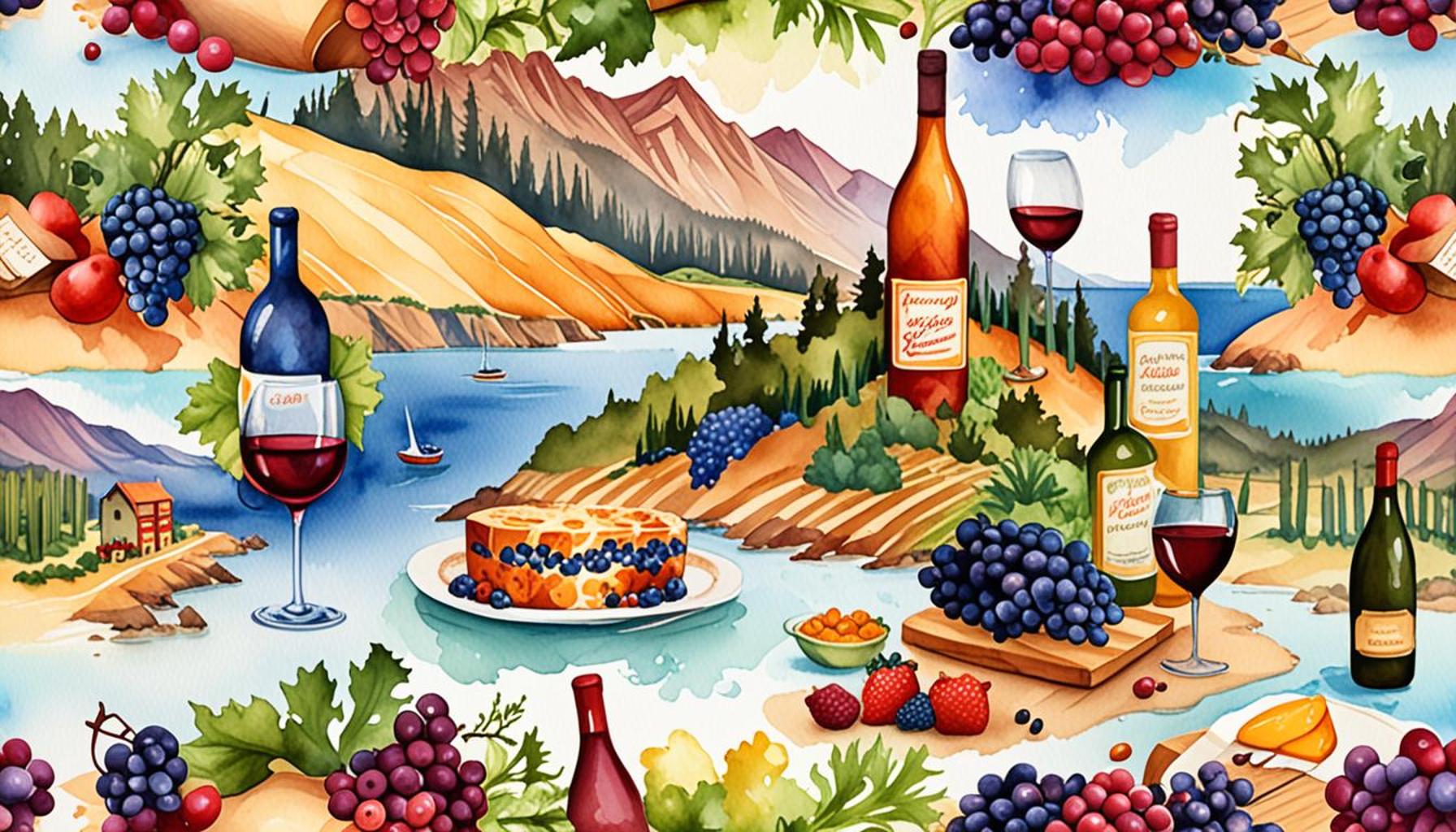 Culinary Tours along the Wine Route: Flavors and Wines of the American West Coast